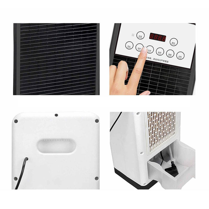 Dual Clima Ventilatore Torre Senza Pale Caldo/Freddo