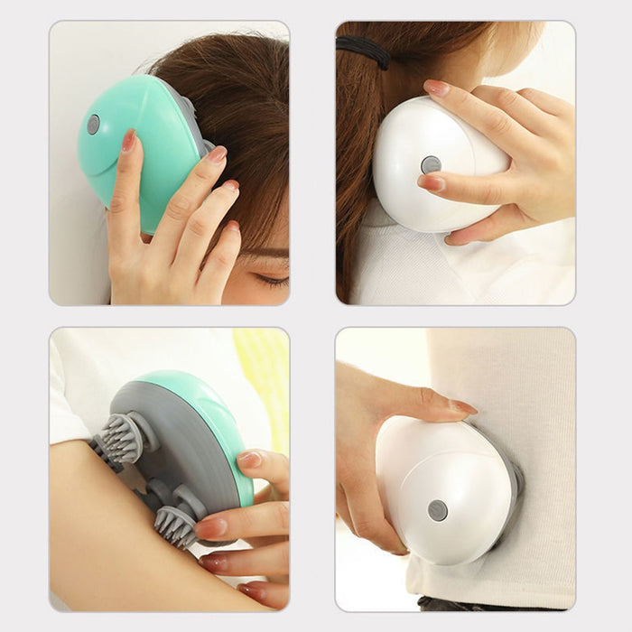 Electric Scalp Massager with Rotating Heads