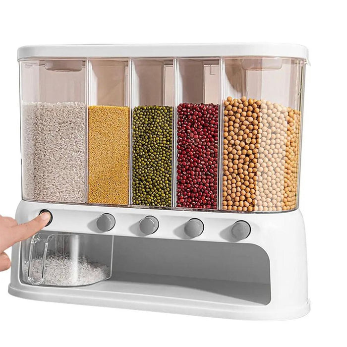 Dispenser da Parete Multiscomparto per Alimenti