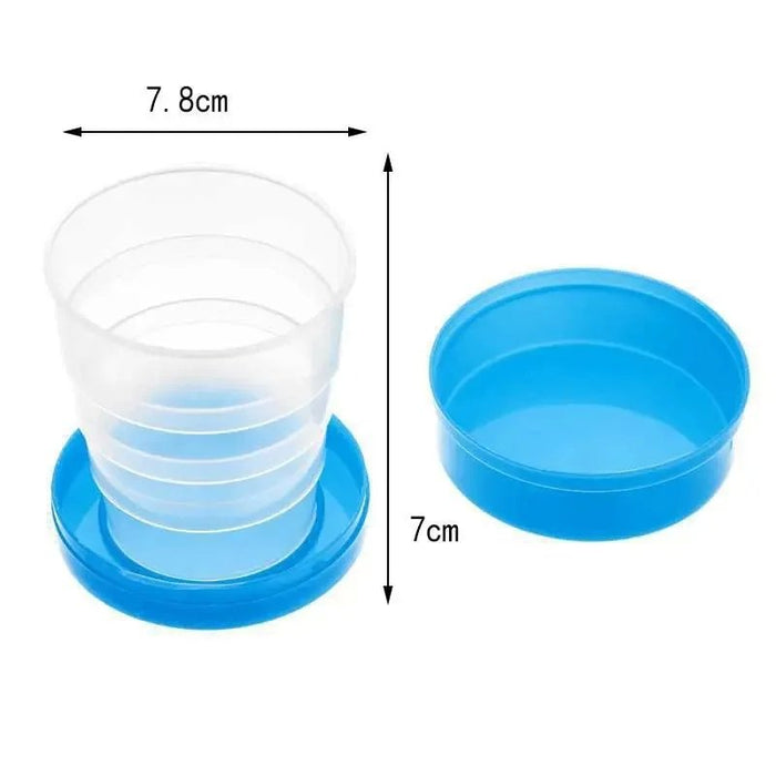 Fold Away Collapsible Silicone Cup