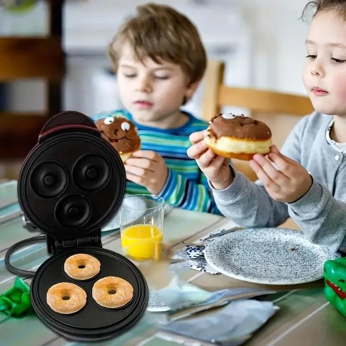 Three Mini Donut Machine