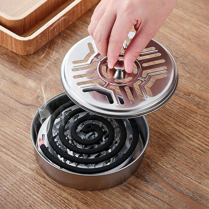 Portable Stainless Steel Mosquito Repellent Holder