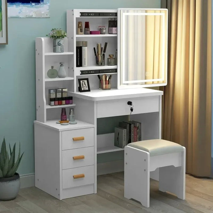 Glam Dresser Toletta di Lusso e 4 Cassetti