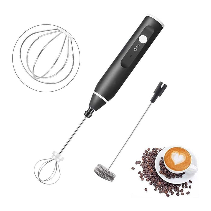 USB Rechargeable Electric Milk Frother Automatic