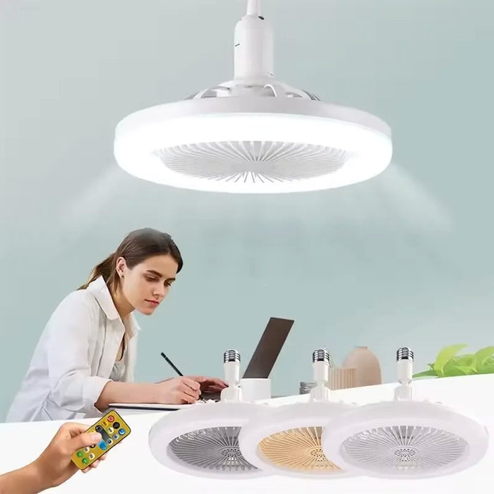 LumiBreeze Harmony: 2-in-1 Ceiling Fan and Ceiling Light