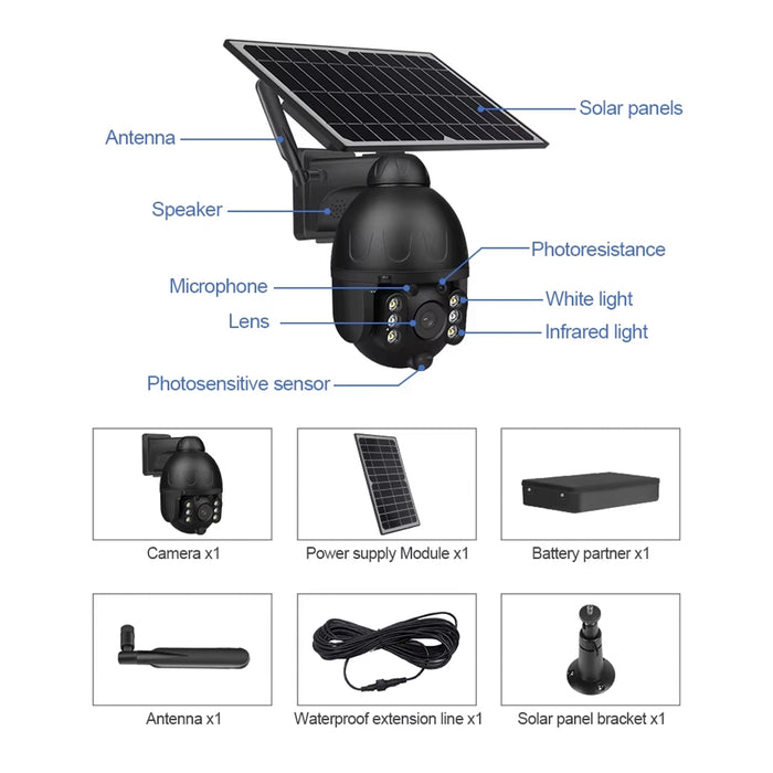 Outdoor Wireless Solar Camera