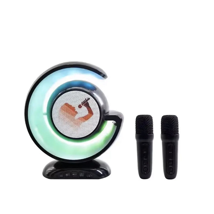 Kara Light Mini Portable Karaoke Speaker with RGB Lights for Parties