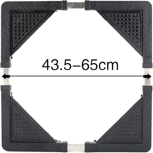 Base Lavatrice Regolabile Antivibrazione Supporto Universale Elettrodomestici