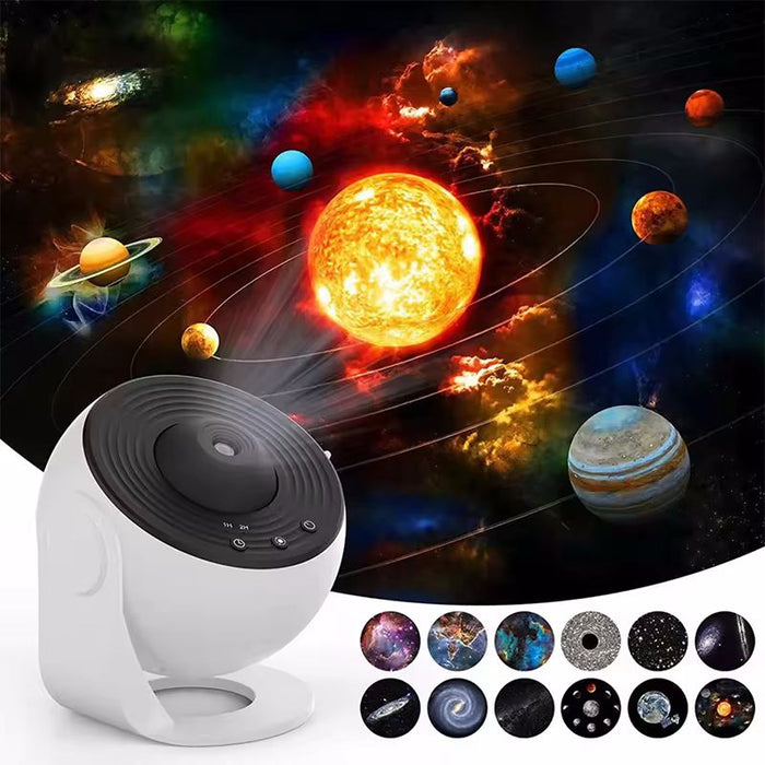 Proiettore Led Globe Galaxy, Crea Magia con 13 Scenari Stellari