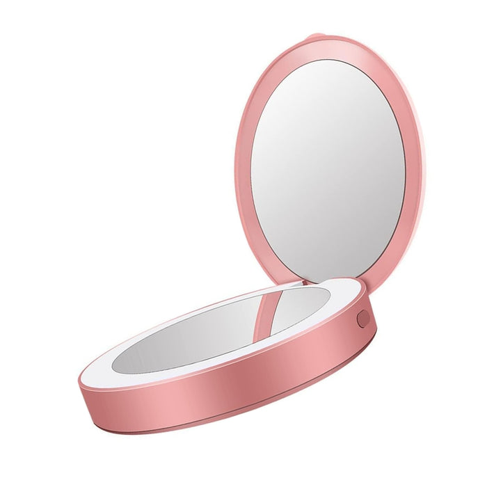 Specchio da Trucco LED Portatile con Powerbank 3000mAh