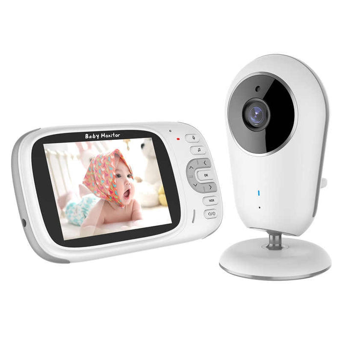 Baby Monitor con Schermo LCD a Colori 3.2 Pollici e Funzioni Avanzate