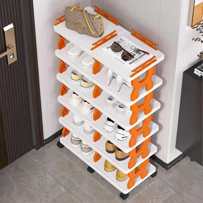 X-Tidy Rack, Porta Scarpe Salvaspazio con Design a X