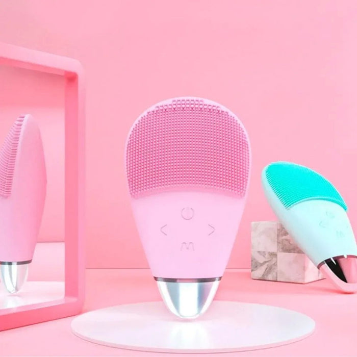 Electric facial cleansing brush 5 modes vibration massage