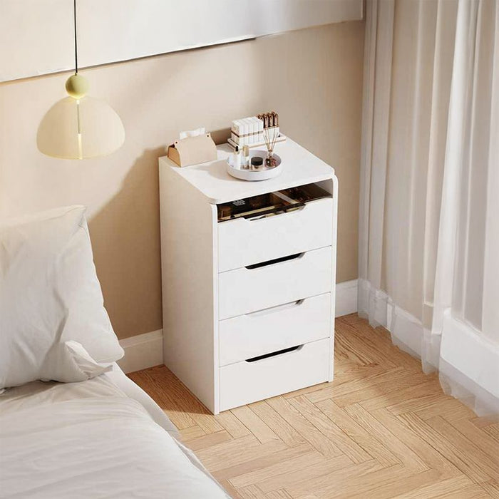 Vanity Dressing Table with LED Lights, 3 Drawers and Stool