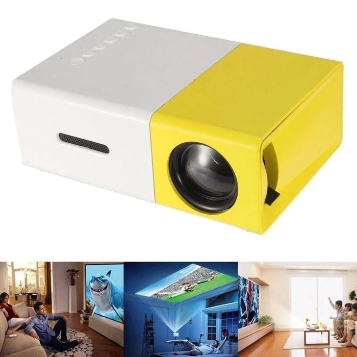 Mini LED Projector 1080P Ultra HD with Remote Control