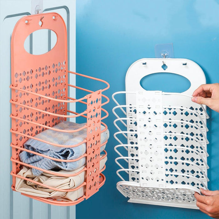 Folding Wall Mounted Laundry Basket