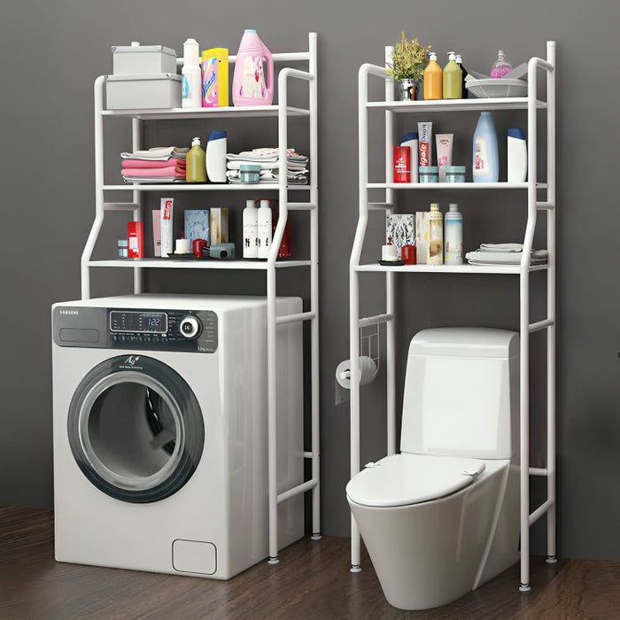 IronStorage, Multifunctional Bathroom Shelf, Washing Machine Stand