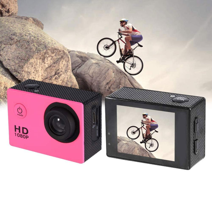 Sport Cam HD con schermo integrato