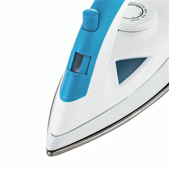 Portable Electric Iron with Mechanical Thermostat 1200W Stainless Steel