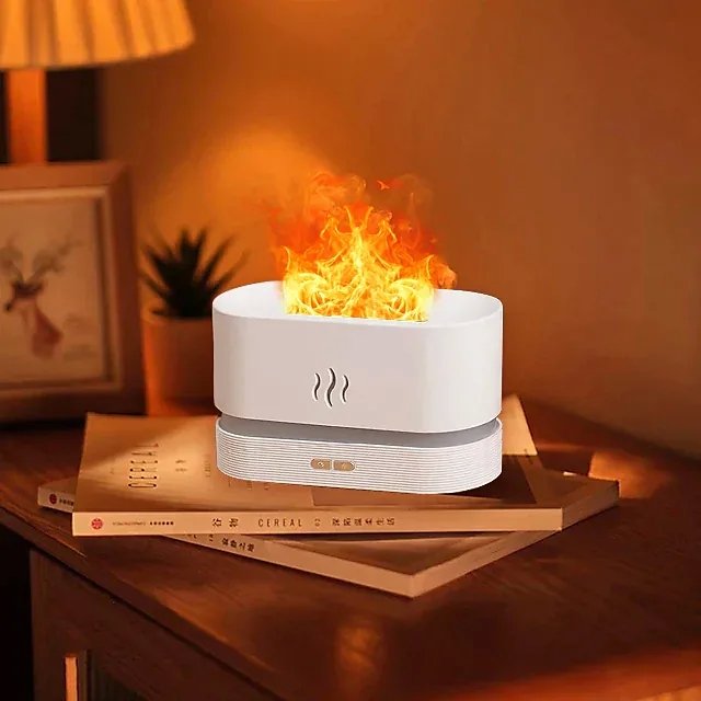 Aroma Flame Light Diffuser with Flame Effect