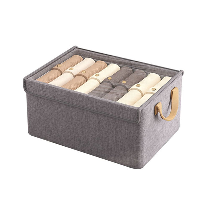 Scatole Armadio Rigide con Coperchio e Interno in Metallo