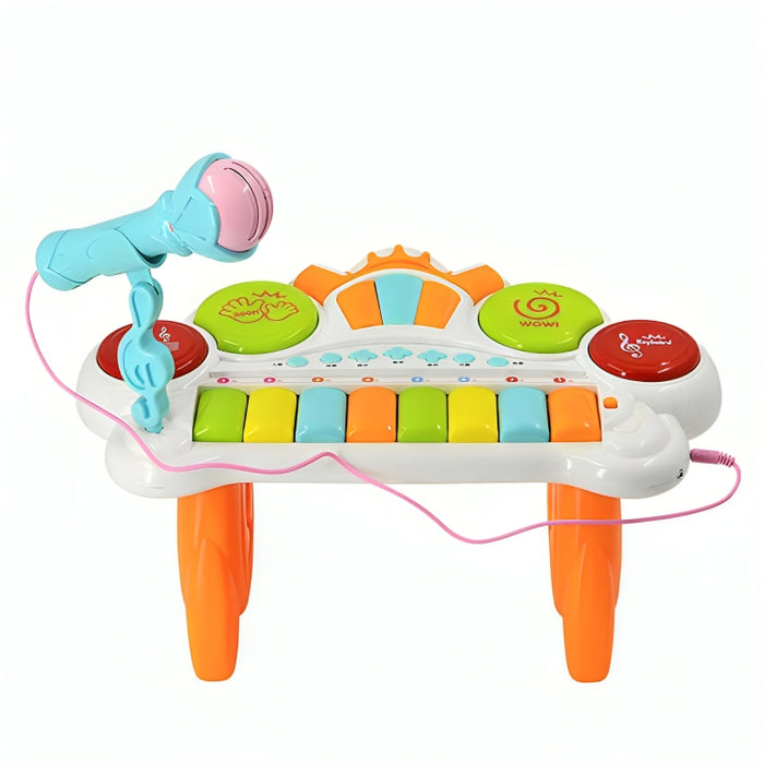 Mini Pianoforte Musicale per Bambini con Microfono Integrato