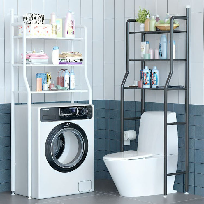 IronStorage, Multifunctional Bathroom Shelf, Washing Machine Stand