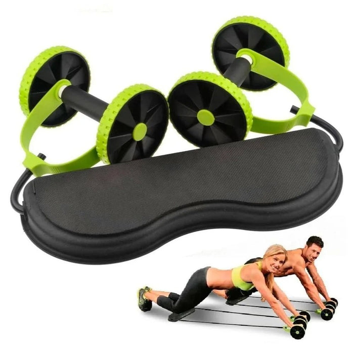 AB Roller with Traction Rope and Double Wheels