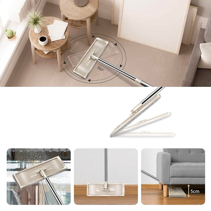 Flat Mop 360° Rotating Broom