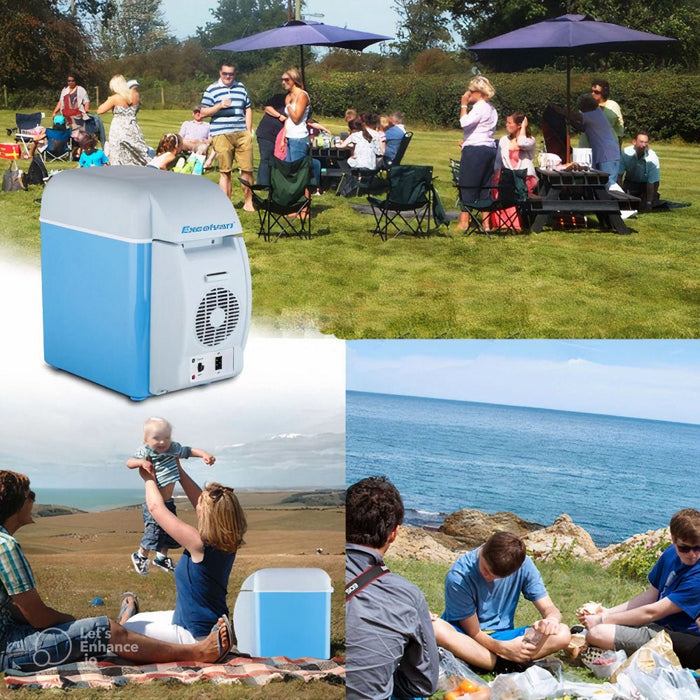 7.5L Portable Refrigerator with Automatic Cooling