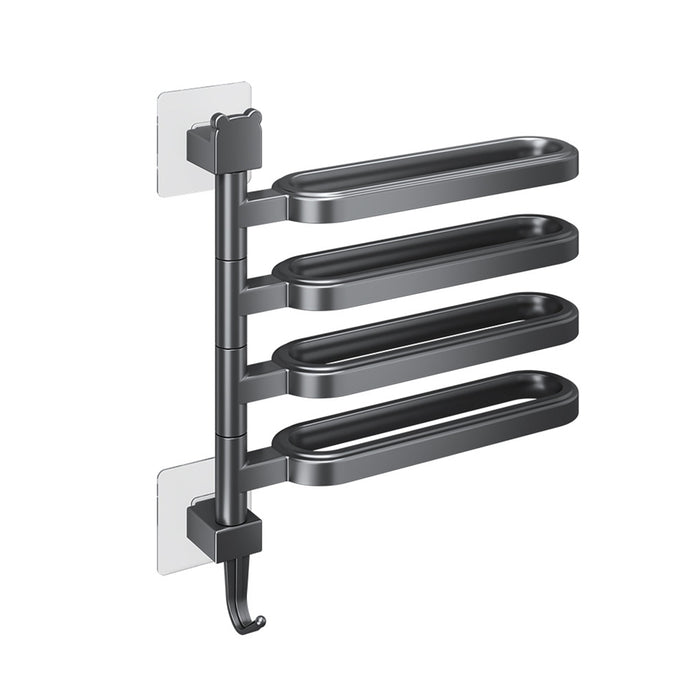 Portasciugamani Multiuso da Parete Senza Fori per Bagno Cucina Balcone