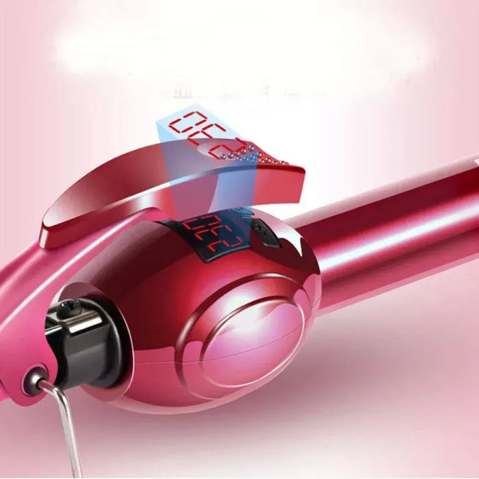 Pink Wave curling iron 9mm