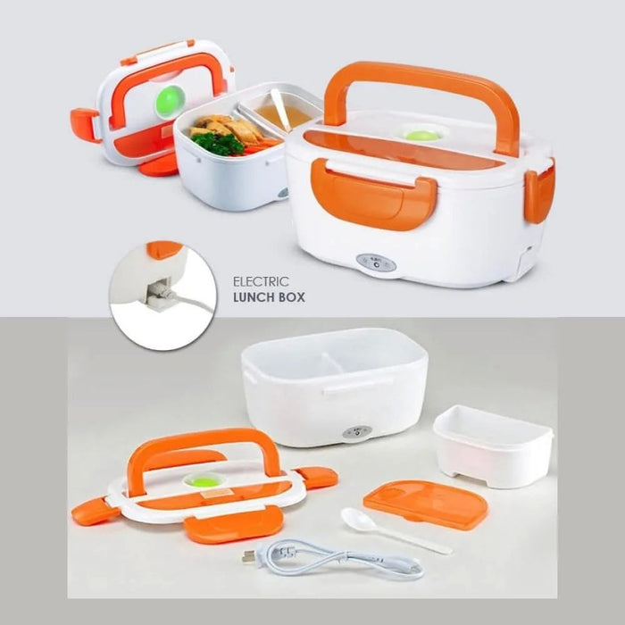 Lunch Box Doppio Porta Pranzo elettrico