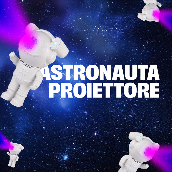 Astronauta Proiettore LED Con Speaker BT Integrato