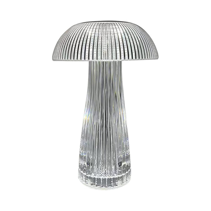 Rechargeable Mushroom-Shaped RGB Crystal Table Lamp