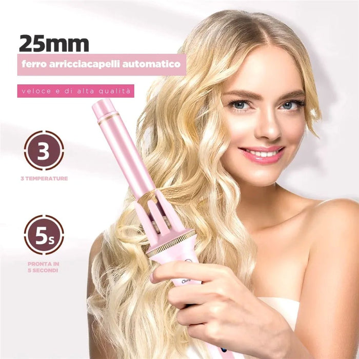 Hair Rooling Hair Rolling, Automatic Ceramic Rotating Iron — Fleuurs
