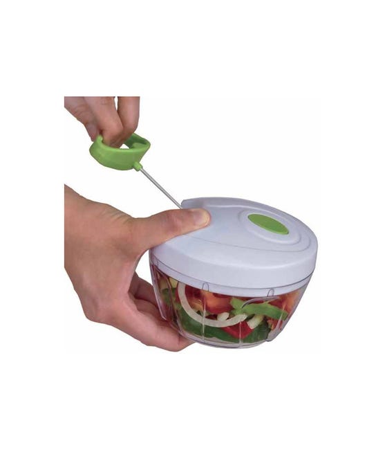 Tritatutto Manuale a Corda con Coperchio