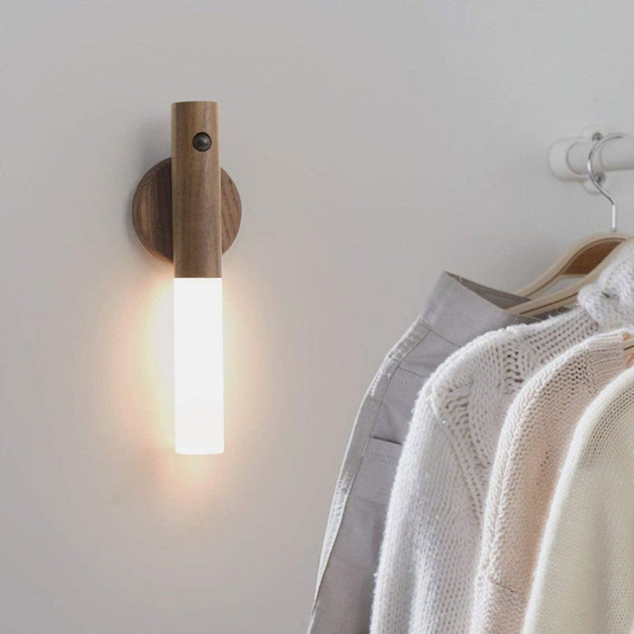 Elegance Light Wood Luce LED Adesiva con Sensore di Movimento