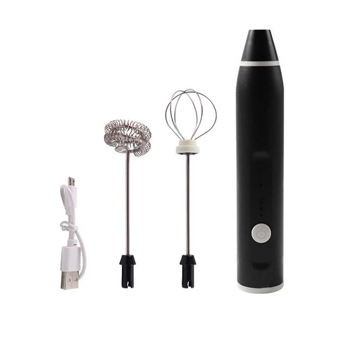 USB Rechargeable Electric Milk Frother Automatic