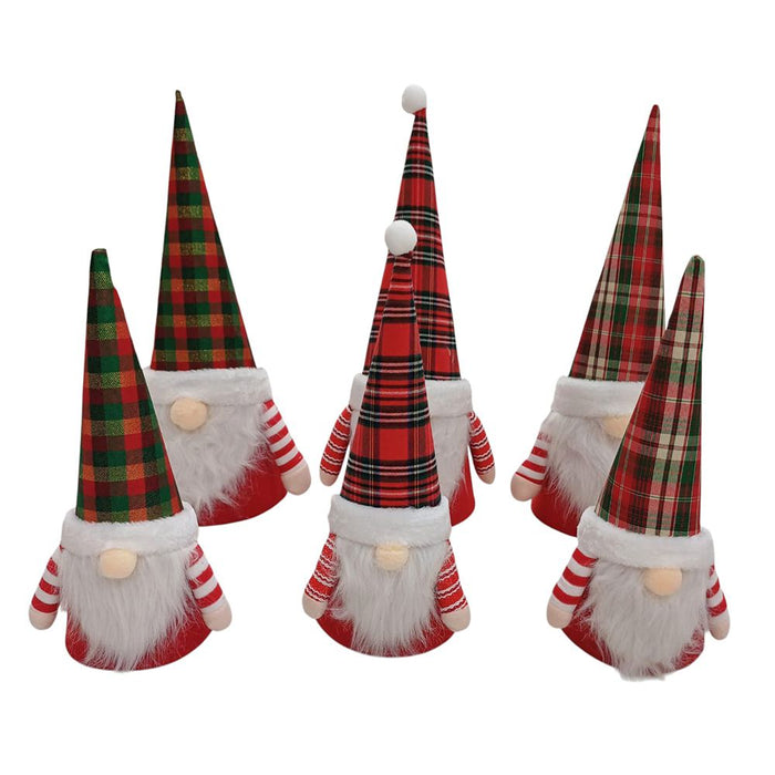 Cono Decorativo Gnomi in Tessuto