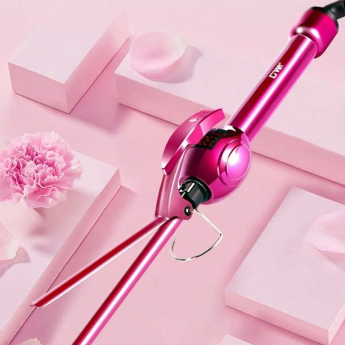 Pink Wave curling iron 9mm