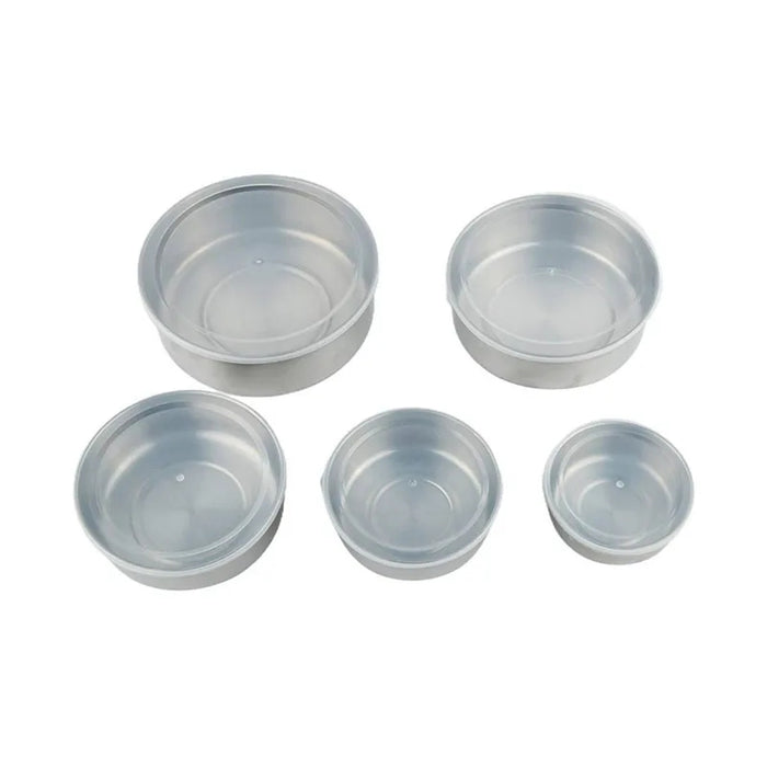 Fresh Box Set 5 Stainless Steel Containers