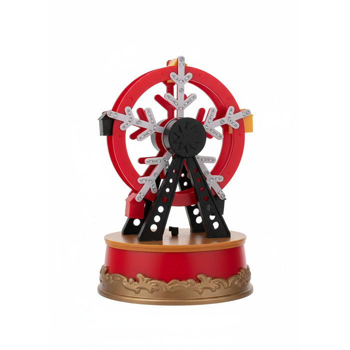Carillon Natalizio Ruota Panoramica con Musica, Luci e Movimento