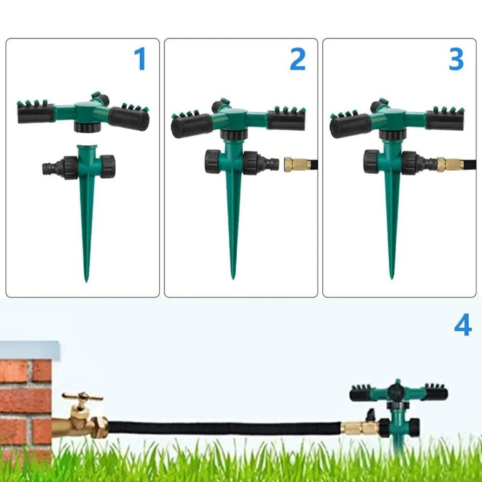 360 Degree Rotating Automatic Garden Sprinkler