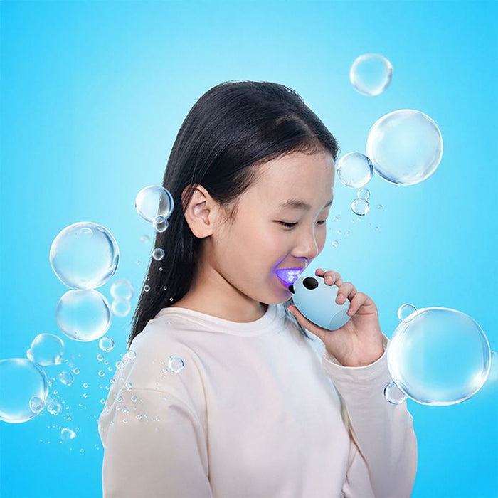 Electric Toothbrush Children Ultrasonic U-Shape Soft Silicone 6-12 Years