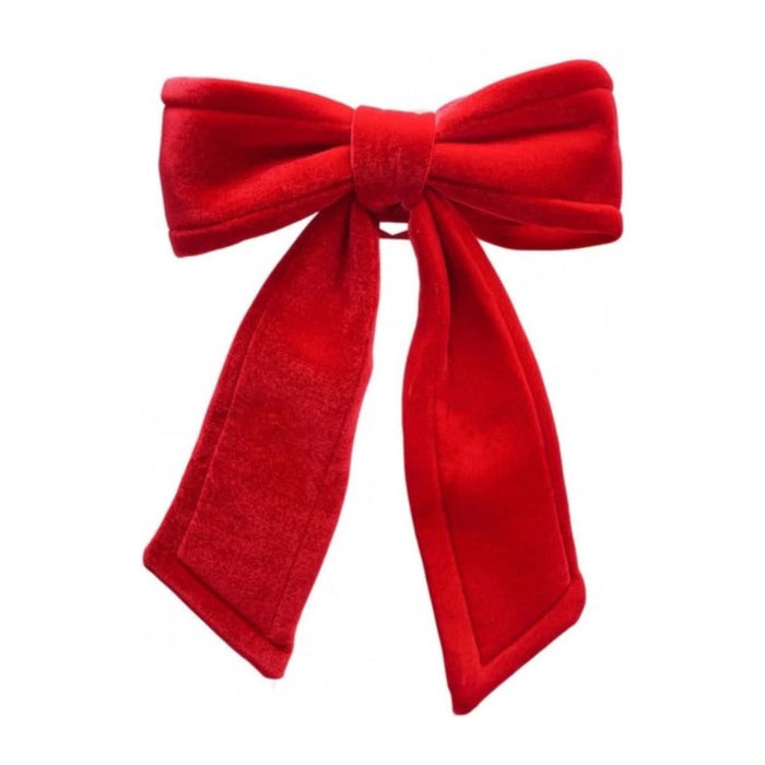 Fiocco di Natale rosso 30 cm