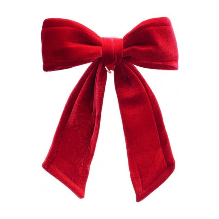 Fiocco di Natale bordeaux 40 cm