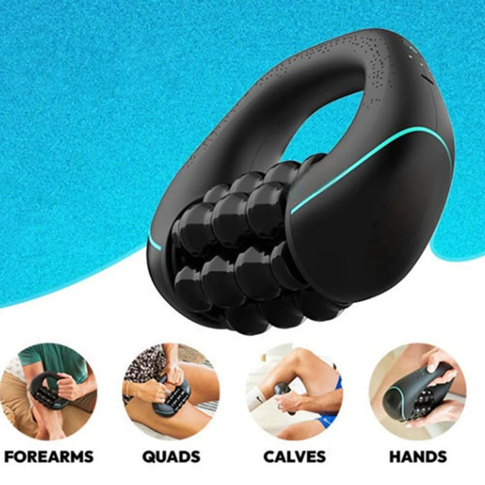 FlexiRoll Massaggiatore Elettrico Rotante Ricaricabile USB