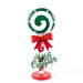 Lecca-lecca luminoso LED Merry Christmas