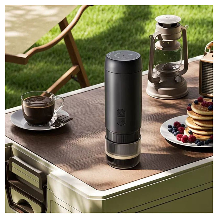 Macchina per Caffè Espresso Portatile Ricaricabile - Capsule e Caffè Macinato